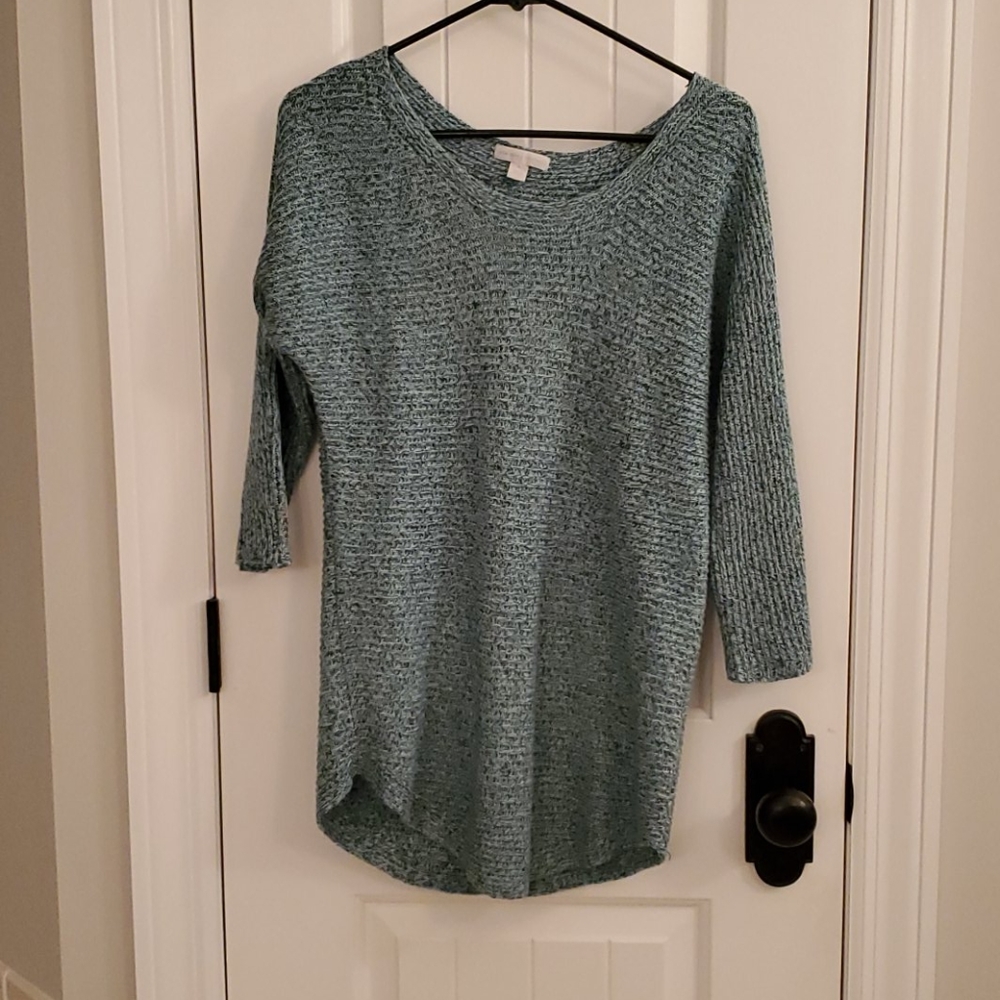 Teal/blue sweater